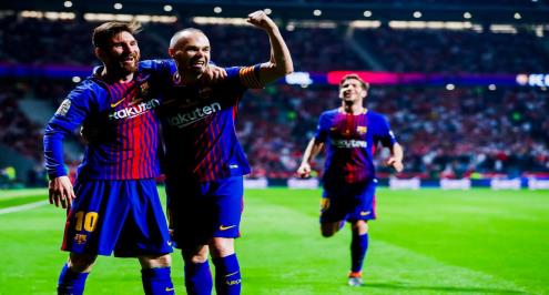 بالفيديو.. برشلونة يكتسح إشبيلية ويتوج بكأس الملك للمرة الـ30 في تاريخه